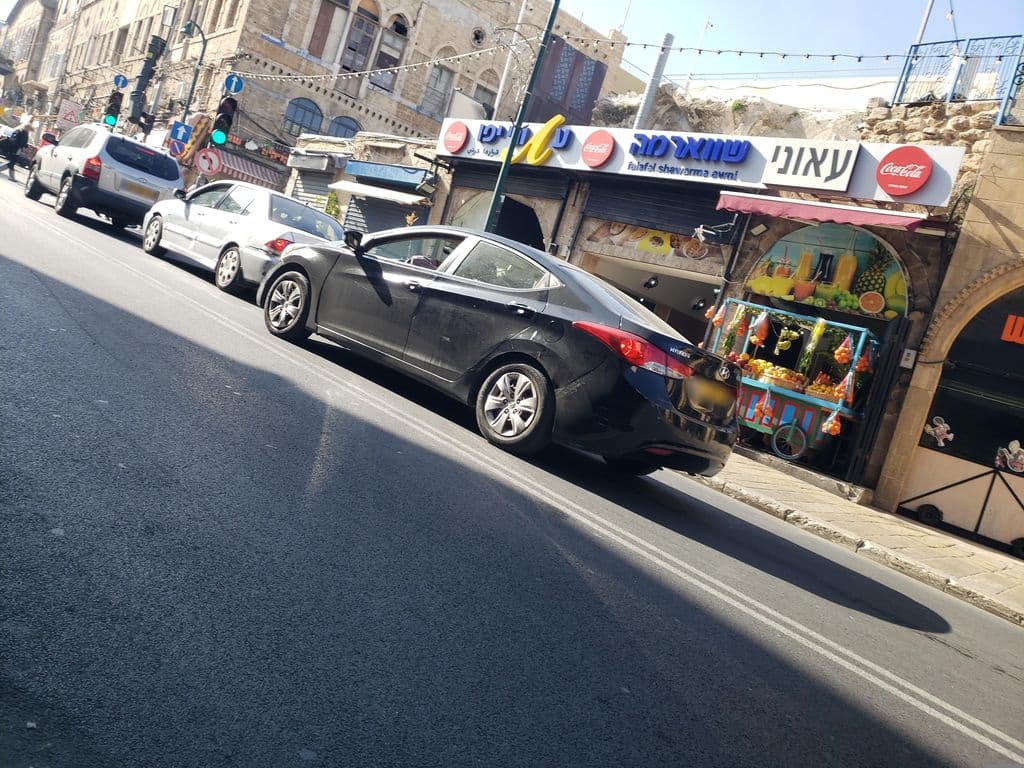 Street view near Cafe Layla Jaffa
