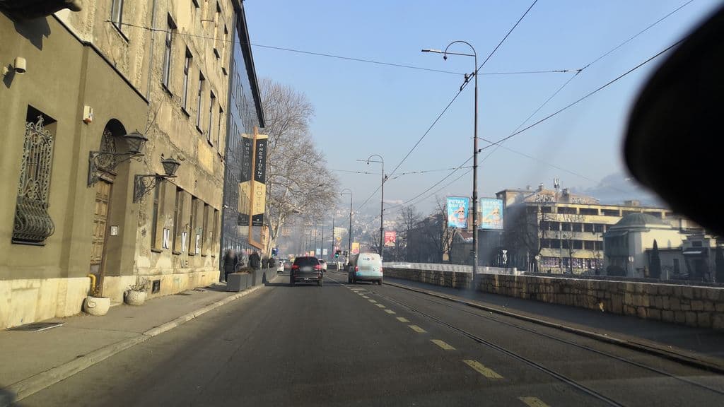 Street view near Nargila bar Sultan