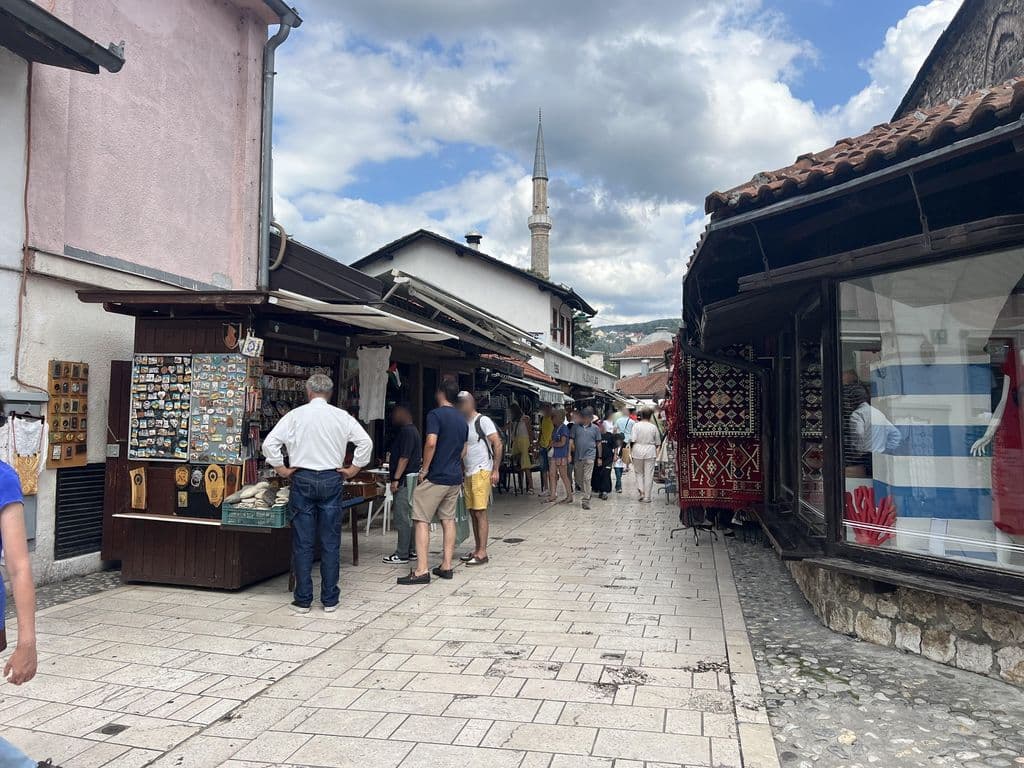 Street view near Babil Hookah Bar