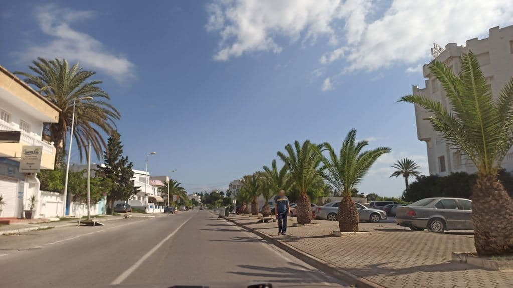 Street view near Café Halfaouine