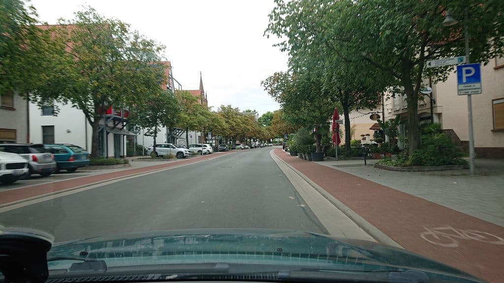 Street view near Rio Bar Lampertheim