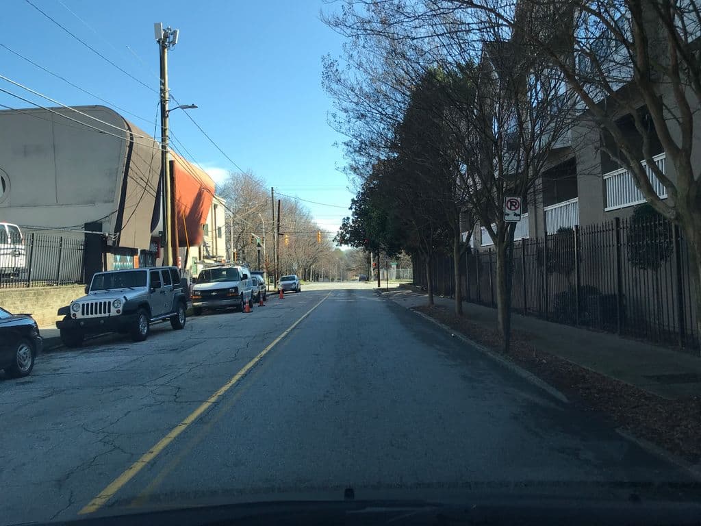 Street view near Taste on Pine