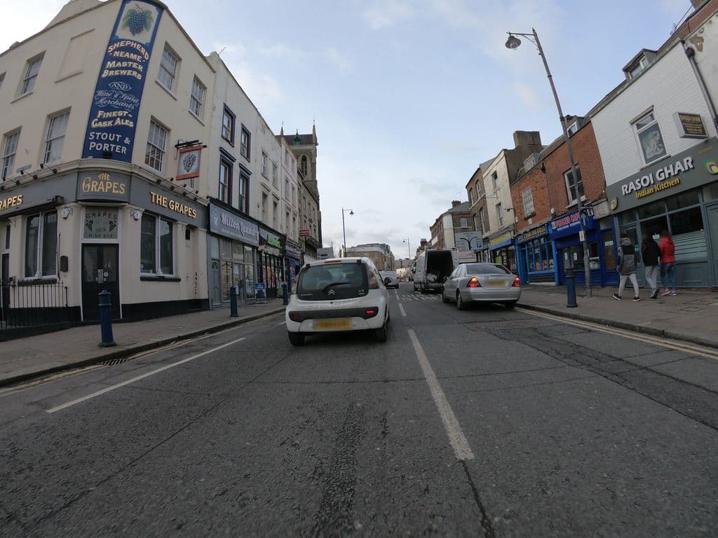 Street view near Shisha Shop