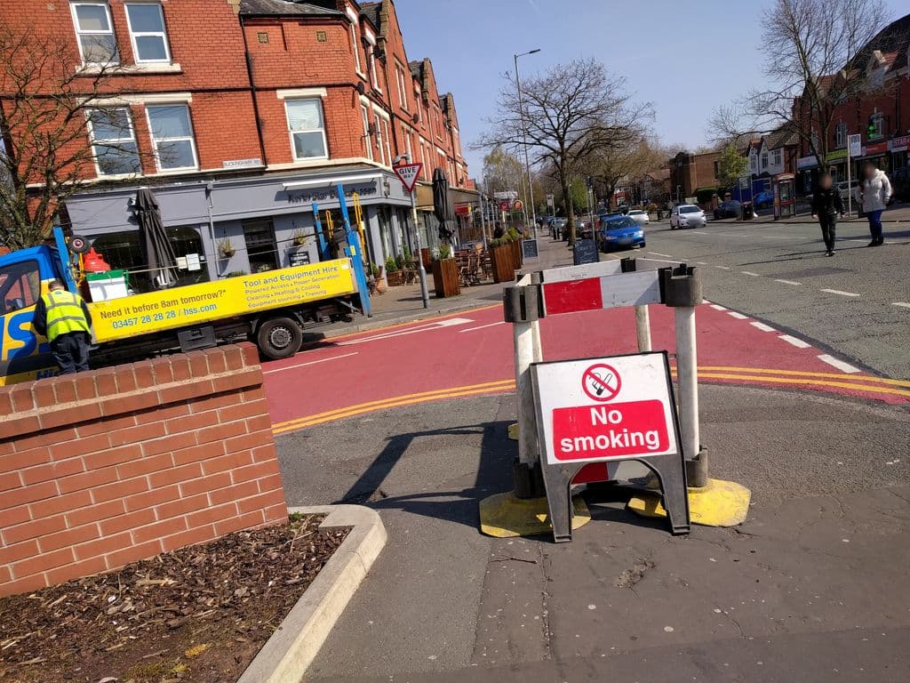 Street view near Mabrouk Lounge Manchester