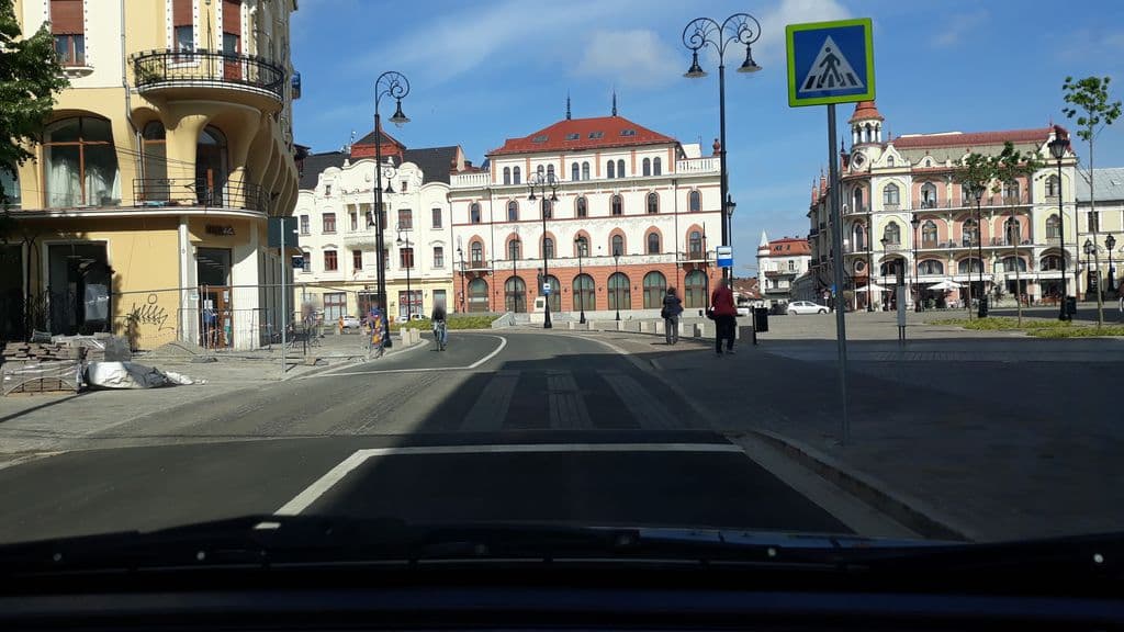 Street view near Blow Lounge Oradea