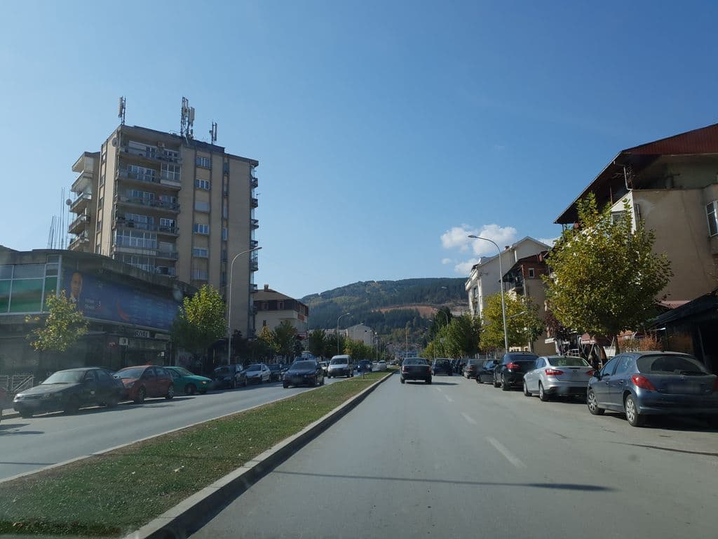 Street view near DejaVu Bar