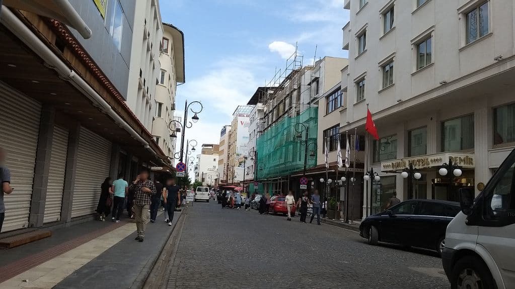 Street view near Zeyno Nargile tobacco