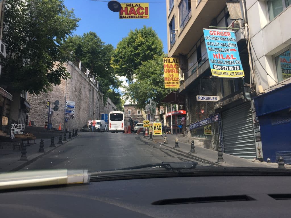 Street view near Ottoman Nargile