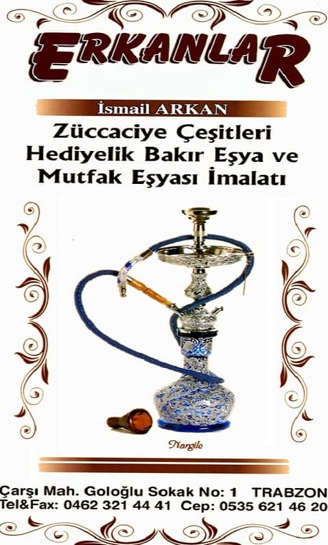 Trabzon Erkanlar Bakır