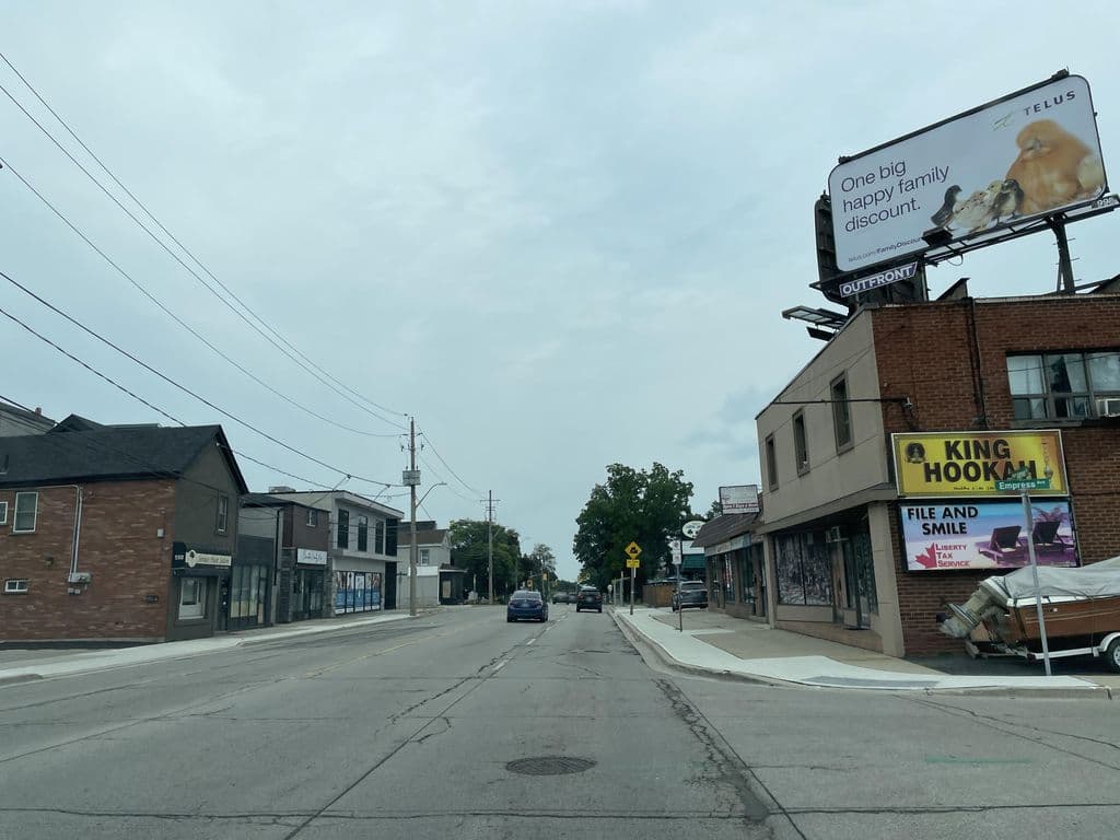 Street view near King Hookah Authorized MYA Hookah