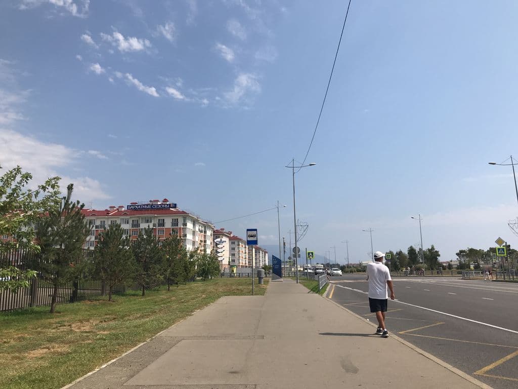 Street view near Lagoon Lounge