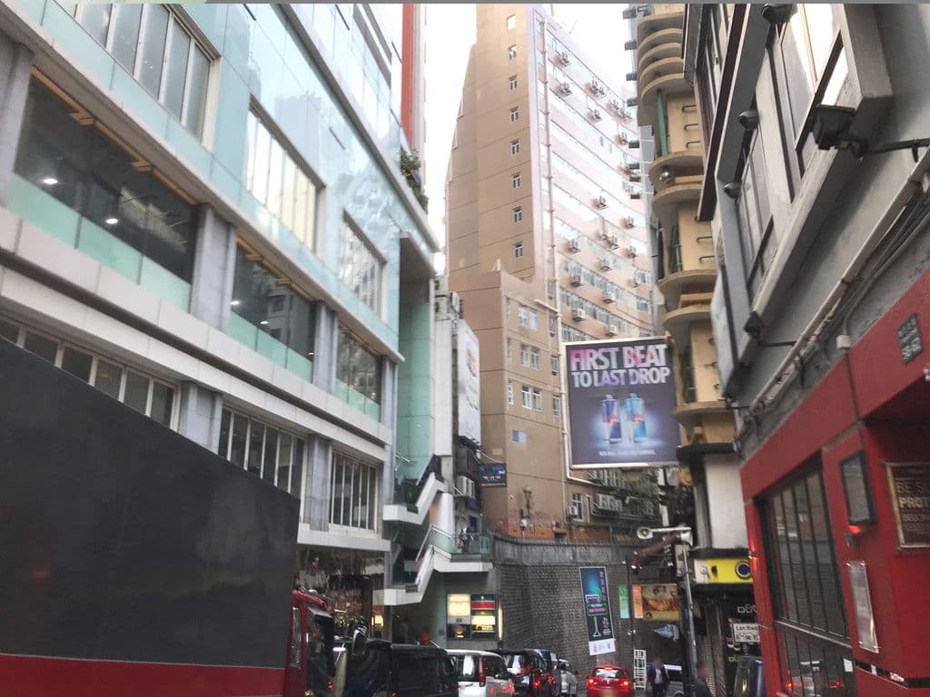 Street view near SpaceX HK