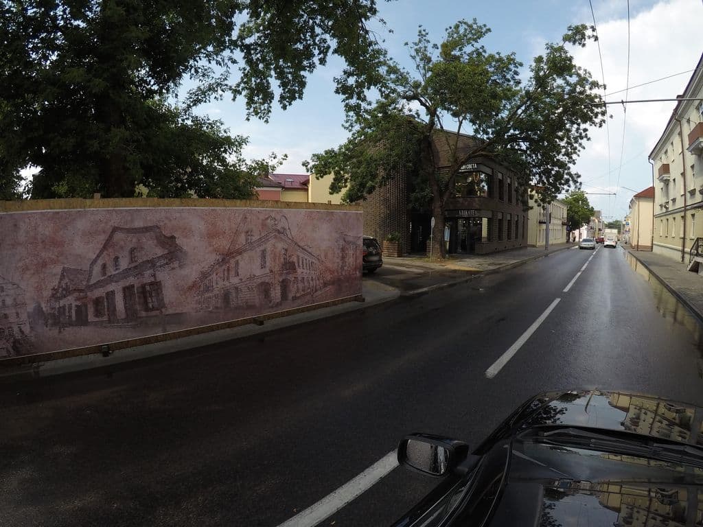 Street view near THE ШТАБ Hookah Bar