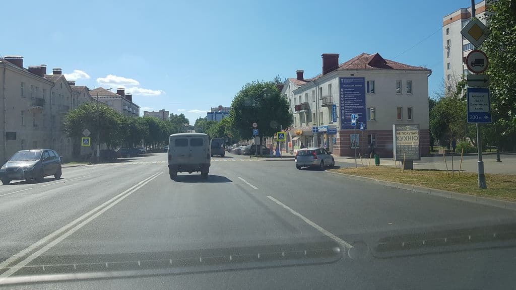 Street view near Oblako