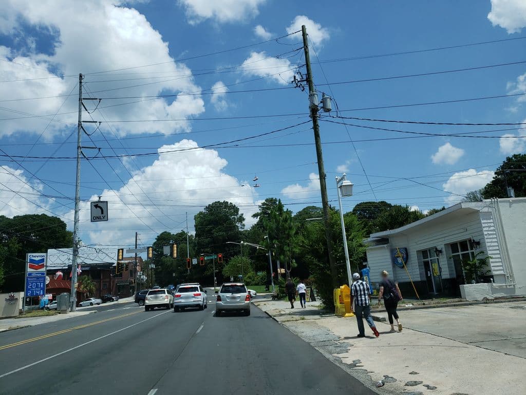 Street view near Octopus Kitchen & Hookah