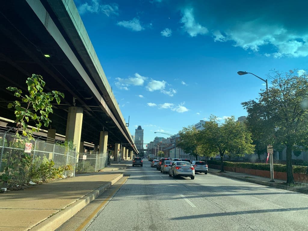 Street view near Casablanca Hookah Lounge