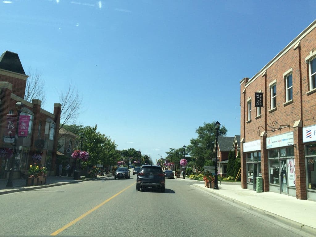 Street view near Sapphire Lounge