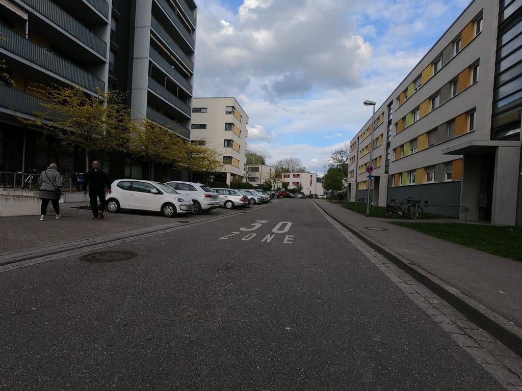 Street view near Hookah Room - Freiburg