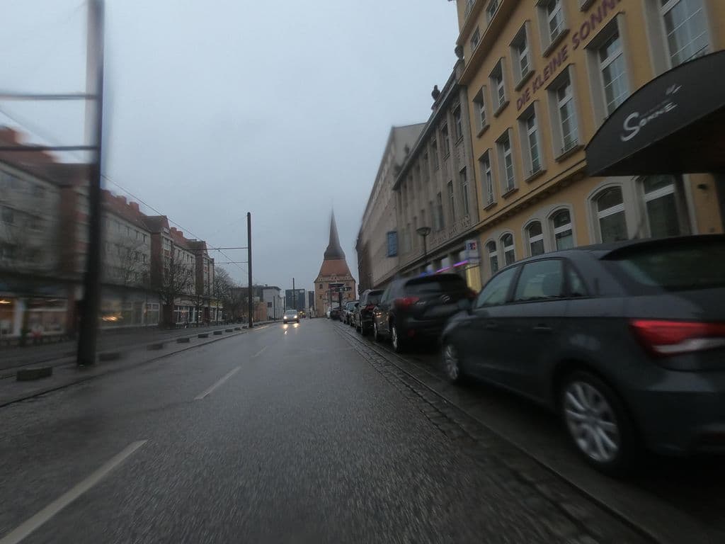 Street view near Déjà Vu - Rostock