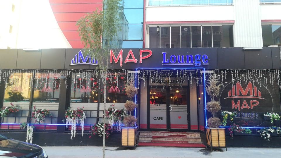 Map lounge cafe