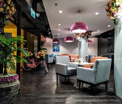 Arabeska Restaurant - Souk al Bahar, Dubai Mall - Burj Khalifa View
