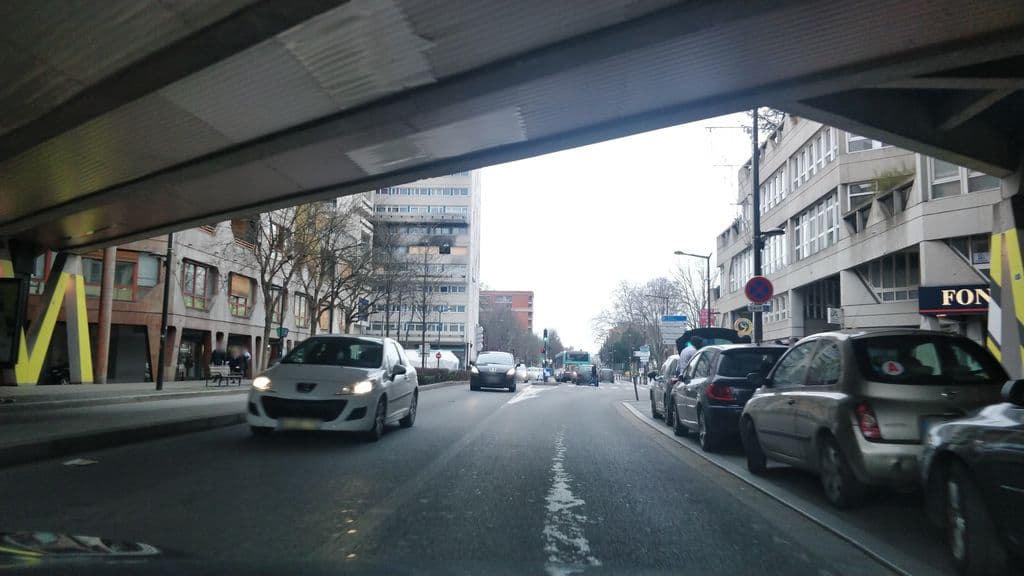Street view near Le Plaza