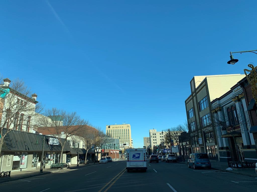 Street view near Deja vu Martini Lounge