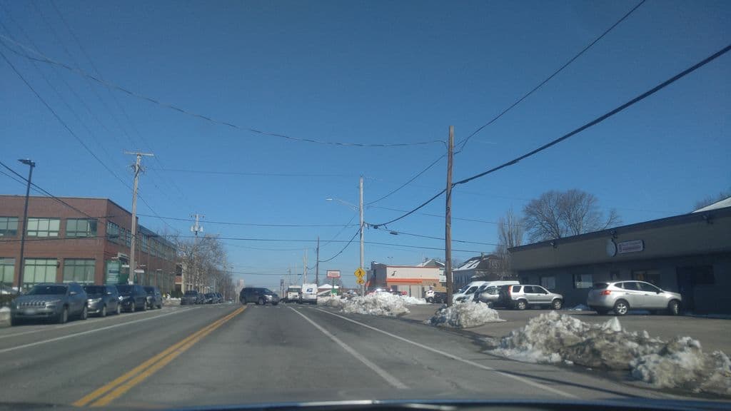 Street view near Pasha Hookah Bar