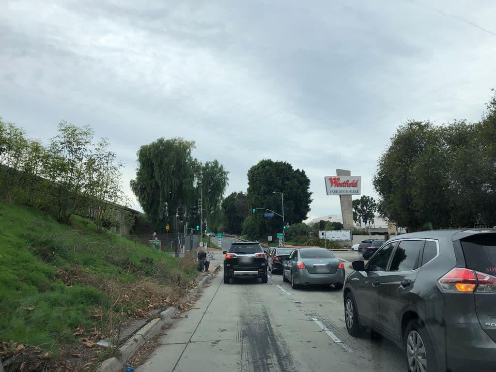 Street view near Hookah Time