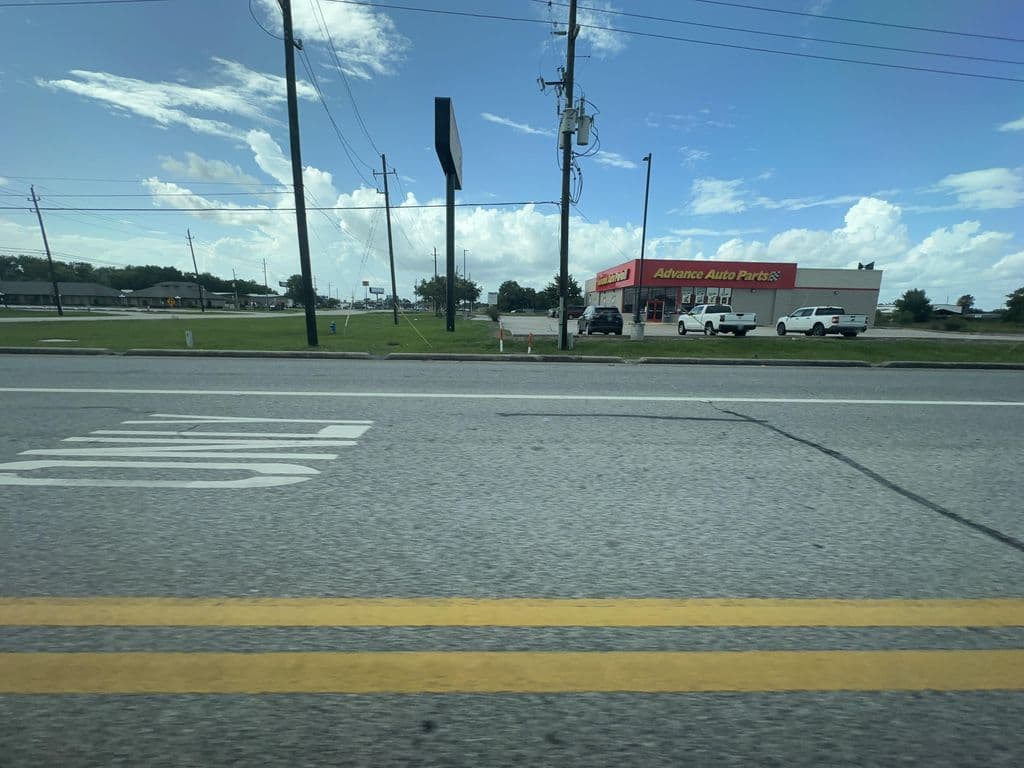 Street view near Sugar Ray's