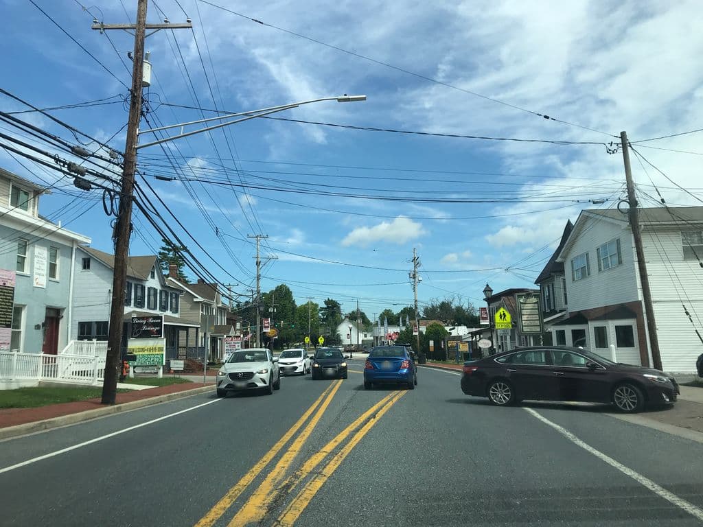 Street view near Living Room Hookah Lounge